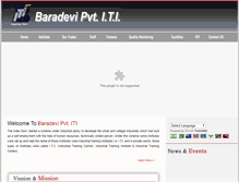 Tablet Screenshot of baradeviiti.org